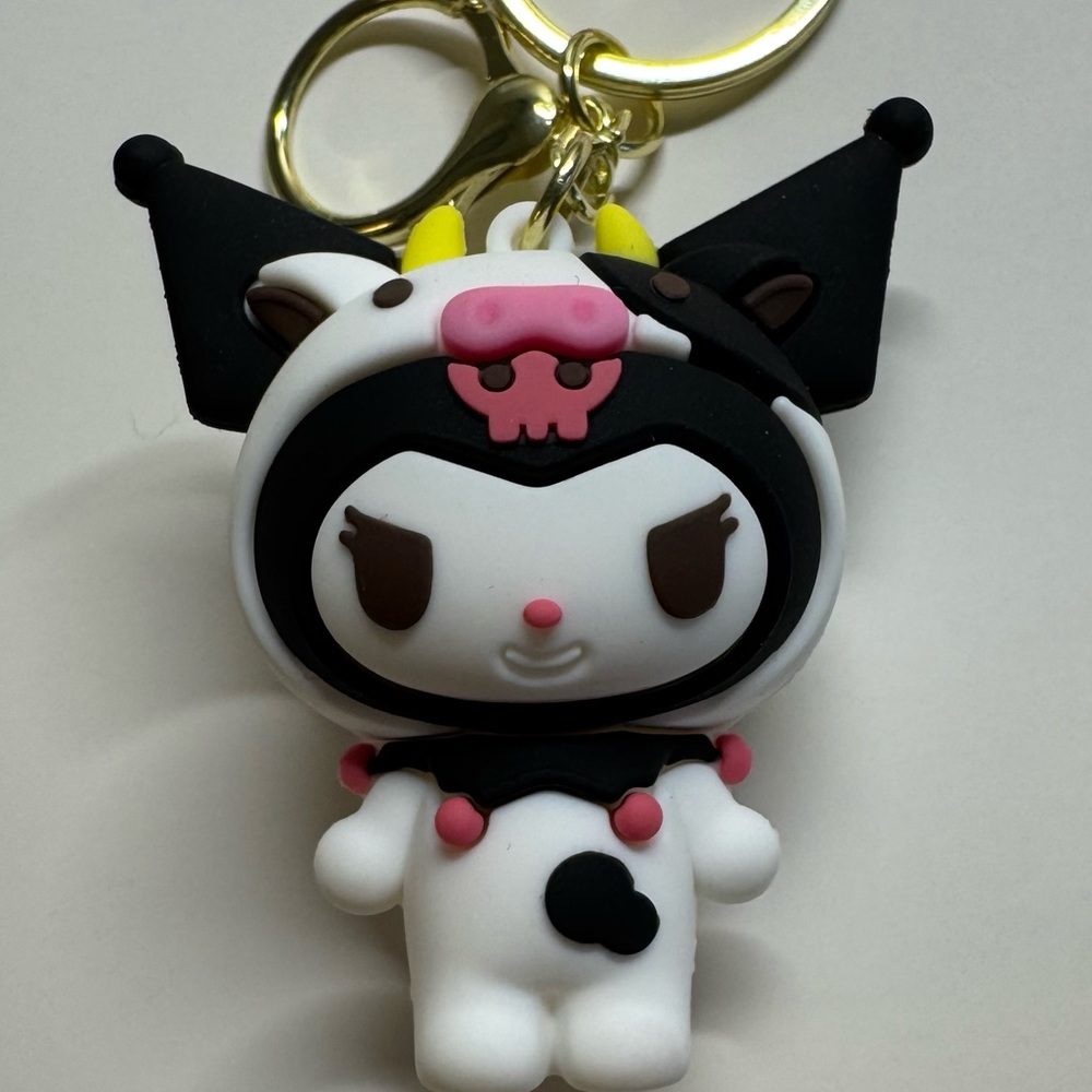 Kuromi keychain or purse charm. NWOT.